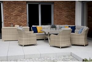Skrzynia ogrodowa HOME & GARDEN Lorca Light Grey 1037 L Jasnoszary