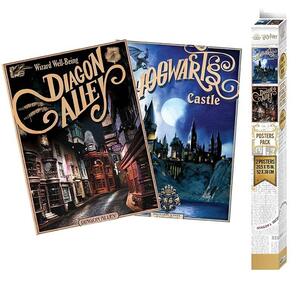 Zestaw upominkowy Harry Potter - Retro Hogwarts Diagon Alley