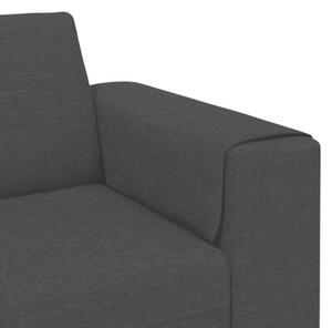 Nowoczesna sofa z ergonomicznymi podÅokietnikami i brÄ zowymi nogami w kolorze czarnym