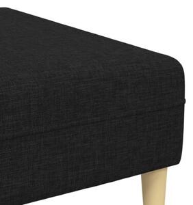 Nowoczesna sofa z ergonomicznymi podÅokietnikami i brÄ zowymi nogami w kolorze czarnym