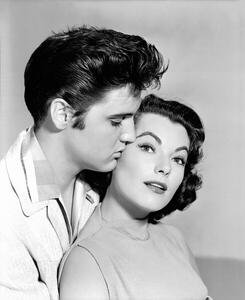 Fotografia Elvis Presley And Judy Tyler