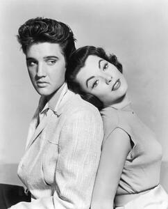 Fotografia Elvis Presley And Judy Tyler