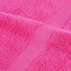 Ręczniki premium solund, 4 szt., różowe, 100x200 cm, 600 g/cm²