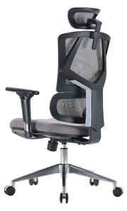Fotel ergonomiczny ANGEL biurowy obrotowy Dakota 2.0 Grafitowy