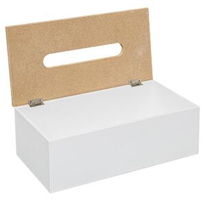 Pudełko na chusteczki Modern białe