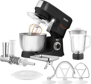 Robot kuchenny planetarny SENCOR STM 3761BK 1000W z maszynką do mięsa i blenderem kielichowym