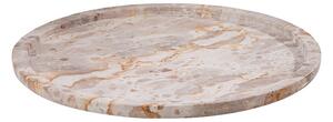 Cozy Living - Emilie Tray Round L Marble Cozy Living