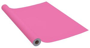Okleina meblowa, różowa, wysoki połysk, 500x90 cm, PVC