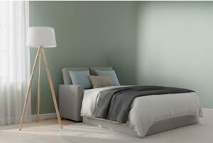 Lampa podłogowa trójnóg naturalny Light Home LH Gaja 1xE27 44cm abażur stożek biały