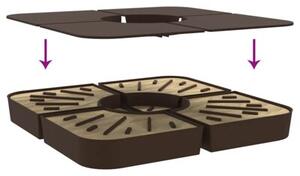 Podstawa do parasola, 4-cz., 100 kg, pp