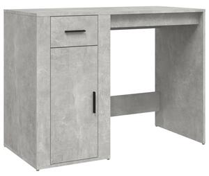 Biurko, szaroÅÄ betonu, 100x49x75 cm, materiaÅ drewnopochodny