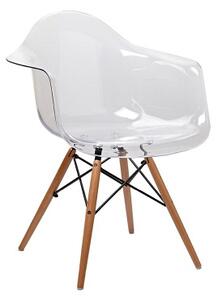 King Home Fotel Ice Wood Salon/Biuro/Pracownia Nowoczesny/Minimalistyczny Transparentny