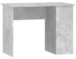 Biurko, szaroÅÄ betonu, 100x55x75 cm, materiaÅ drewnopochodny
