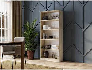 Regał na książki TOP E SHOP R80 Dąb Sonoma