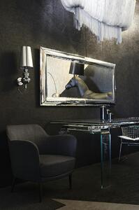 King Home Lampa Wisząca Atlanta Long Salon/Sypialnia/Biuro/Pracownia Nowoczesny/Minimalistyczny Srebrny