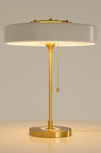 King Home Lampa Biurkowa Arte Salon/Sypialnia/Biuro/Pracownia Nowoczesny Biały/Złoty