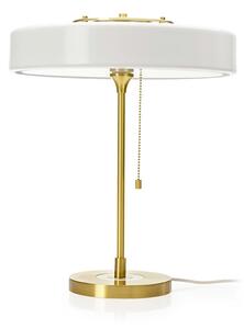 King Home Lampa Biurkowa Arte Salon/Sypialnia/Biuro/Pracownia Nowoczesny Biały/Złoty