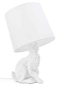 King Home Lampa Biurkowa Rabbit Salon/Sypialnia/Biuro/Pracownia Nowoczesny/Minimalistyczny Biały