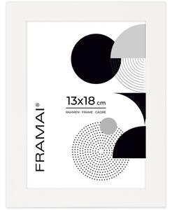 Biała ramka na zdjęcia w rozmiarze 13x18 cm FRAMAI®