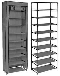 Szafka tekstylna GOCKOWIAK Lea (57 x 29 x 172) Antracyt