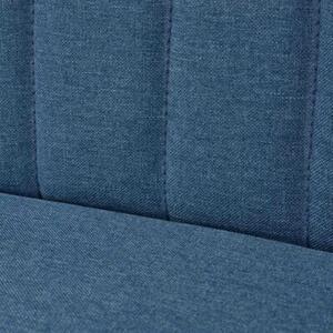 Sofa 117x55,5x77 cm, niebieski materiaÅ