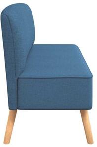 Sofa 117x55,5x77 cm, niebieski materiaÅ