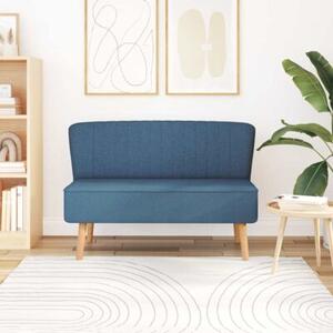 Sofa 117x55,5x77 cm, niebieski materiaÅ