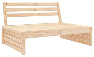 Sofa środkowa do ogrodu, 120x80 cm, lite drewno sosnowe
