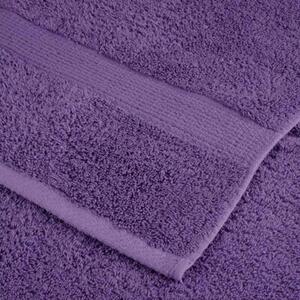Ręczniki premium solund 4 szt. fioletowe, 100x200 cm, 600 g/cm²
