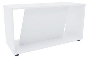 Biały minimalistyczny stolik kawowy R8-T78