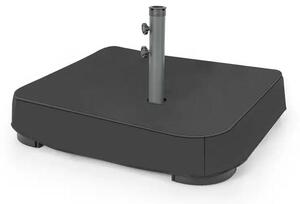 Wysoka, stabilna podstawa do parasola, o wadze 90 kg, przeznaczona do użytku na zewnątrz