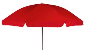 Elegancki parasol plażowy ze stalową konstrukcją