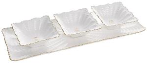 Patera EUROFIRANY Gaia 460426 Kremowo-złoty