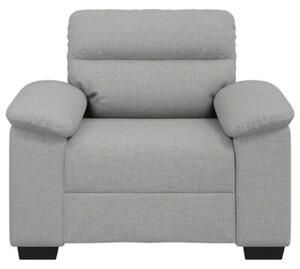 Sofa fotel cloud grey 100x81x84 cm tkanina