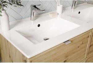 Zestaw mebli łazienkowych 120cm z umywalką Lava Aster White