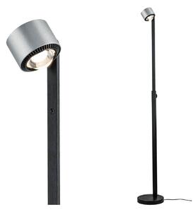 Paulmann Lampa stojąca LED Aldan, możliwość ściemniania, czarny, salon / jadalnia, aluminium, nowoczesny