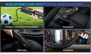 Odkurzacz ręczny EXTRALINK 2w1 z kompresorem