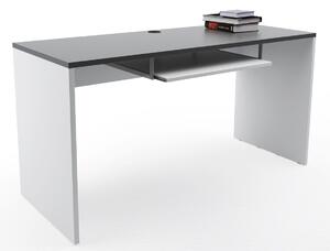 Szare biurko nowoczesne na wymiar Korpis 3X