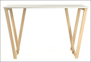 Skandynawskie biurko 120x60 Alto - białe