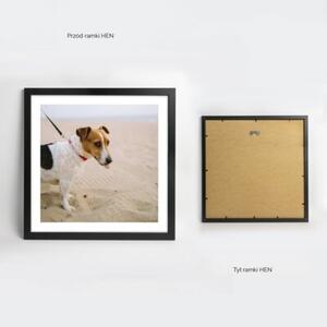 Czarna ramka na zdjęcia w rozmiarze 40x40 cm FRAMAI®