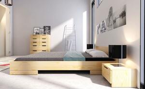 Drewniane łóżko skandynawskie Laurell 2S - 6 ROZMIARÓW