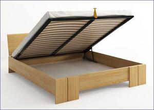 Drewniane łóżko z pojemnikiem Verlos 5X - 5 rozmiarów