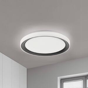 LOLA Smart Disc sufitowa LED czarna/biała, RGBW