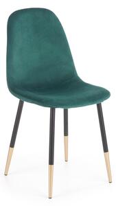 Tapicerowane krzesło Oslo - Zielone