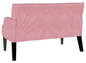 Sofa chesterfield aksamitna w kolorze różowym - elegancka i funkcjonalna dla nowoczesnych wnętrz