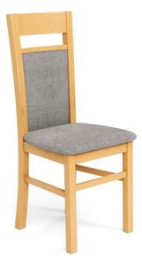 Skandynawskie krzesło drewniane dąb miodowy - Lettar