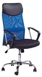 Niebieskie obrotowe krzesło do biurka- Vespan