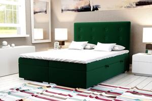 Pojedyncze łóżko boxspring Claro 90x200 - 40 kolorów