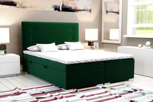 Podwójne łóżko boxspring Rilla 140x200 - 32 kolory