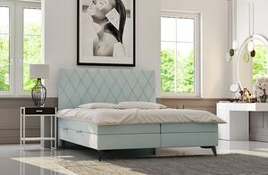 Pojedyncze łóżko kontynentalne Tiago 90x200 - 32 kolory